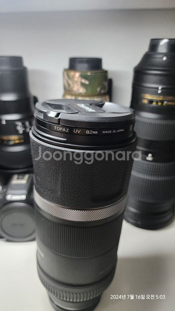 캐논 RF 장망원 렌즈 판매 합니다.--1
