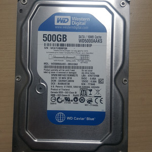 41-데스크탑용 500GB HDD / WD