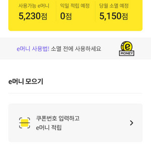 이마트 이머니 5230포인트 4000원