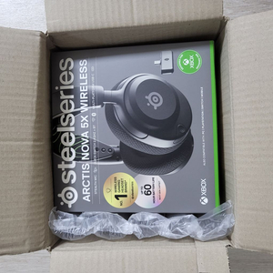 스틸시리즈 Arctis Nova 5X 무선 헤드폰