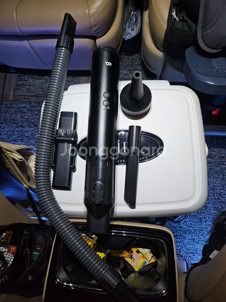 오아 클린듀얼 에어건 차량용 무선청소기--2