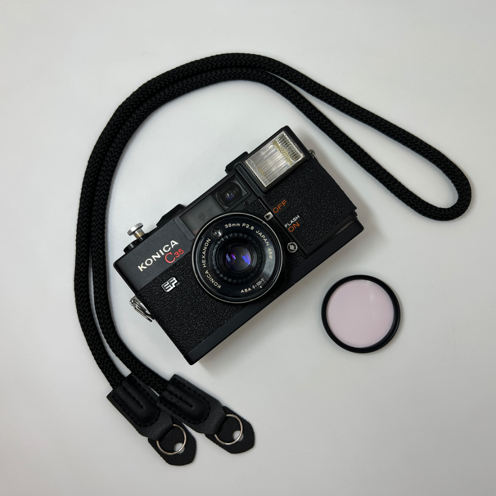 A급* 코니카 C35 EF 필름카메라(1)