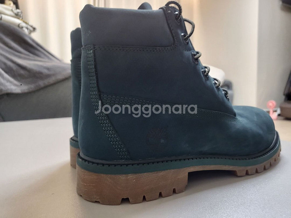 팀버랜드 6인치 프리미엄 다크그린--5