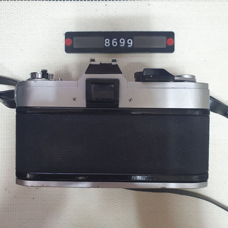 캐논 FTb 필름카메라 FD 1.8 렌즈 장착--3