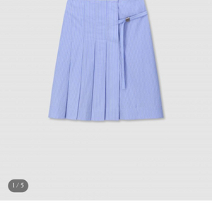 새상품)파크투 limpide pleated skirt