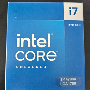 (미개봉) i7-14700k