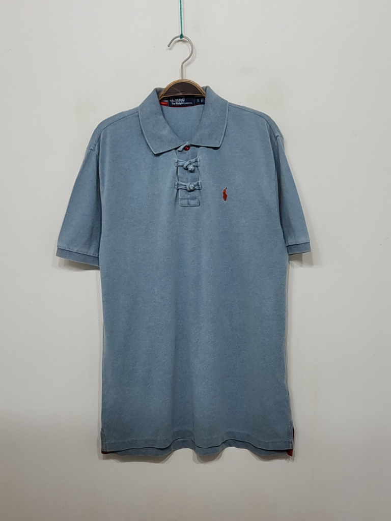 (XL) 랄프로렌 폴로 반팔 카라티 단색 PK 티셔츠