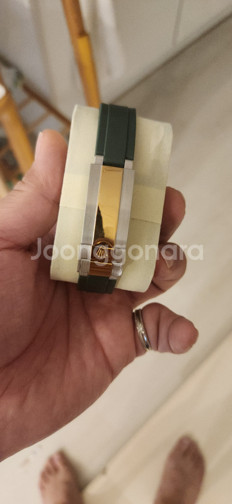 갤럭시워치4 클래식, 42mm 롤x스 커스텀 팝니다--4