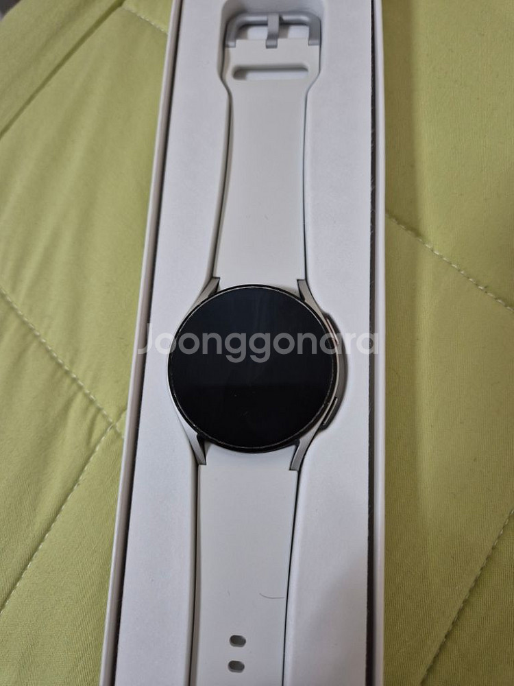 갤럭시 워치4 40mm 블루투스 실버 (사용감 많음)--0