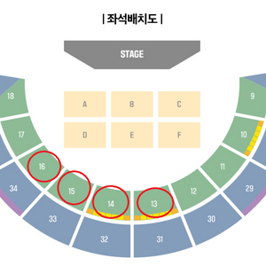 명당 최저가)) 잔나비 콘서트 2층 중앙 구역