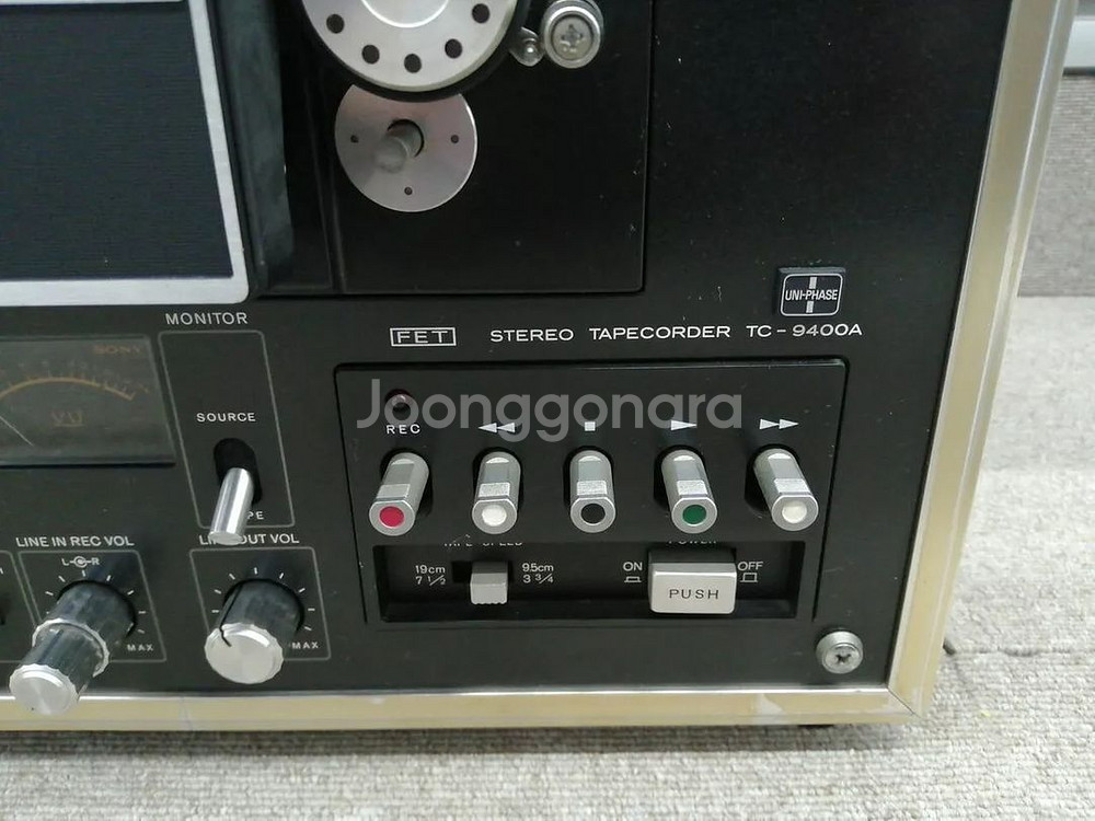 소니 Sony TC-9400A 오픈 릴 스테레오 테크--4