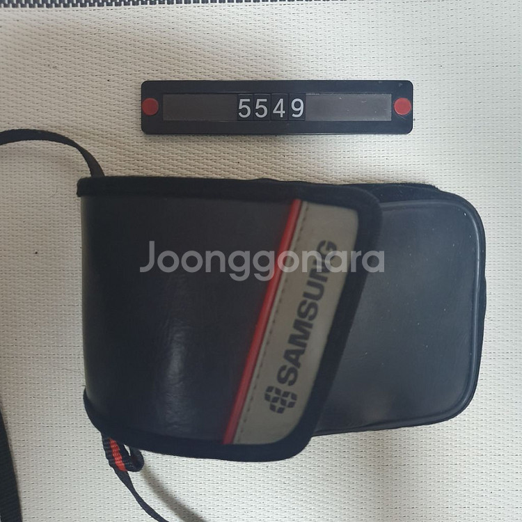 삼성캐녹스 퍼지줌 1050 필름카메라 파우치포함--5
