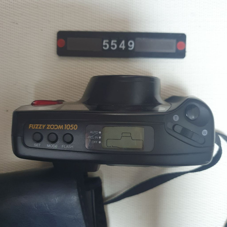 삼성캐녹스 퍼지줌 1050 필름카메라 파우치포함--1