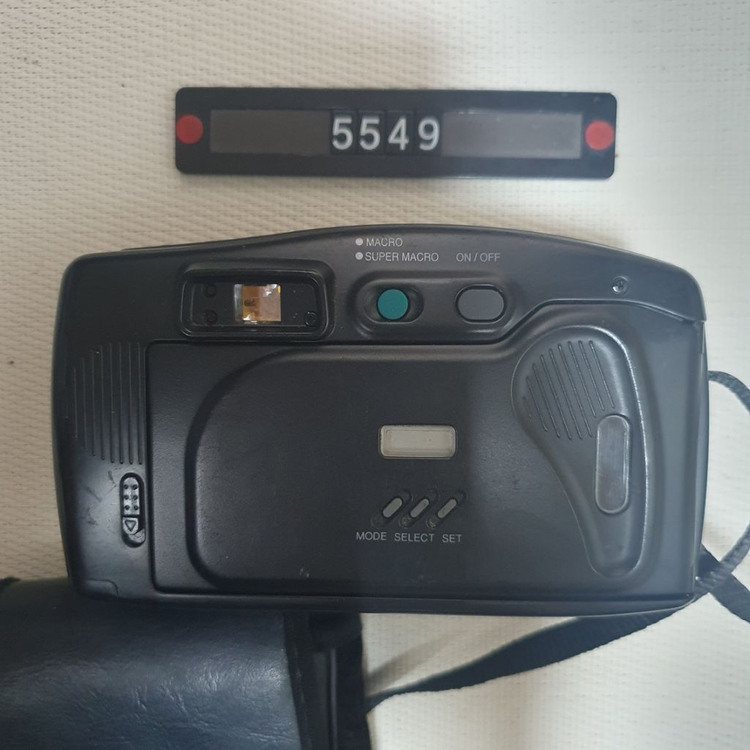 삼성캐녹스 퍼지줌 1050 필름카메라 파우치포함--2