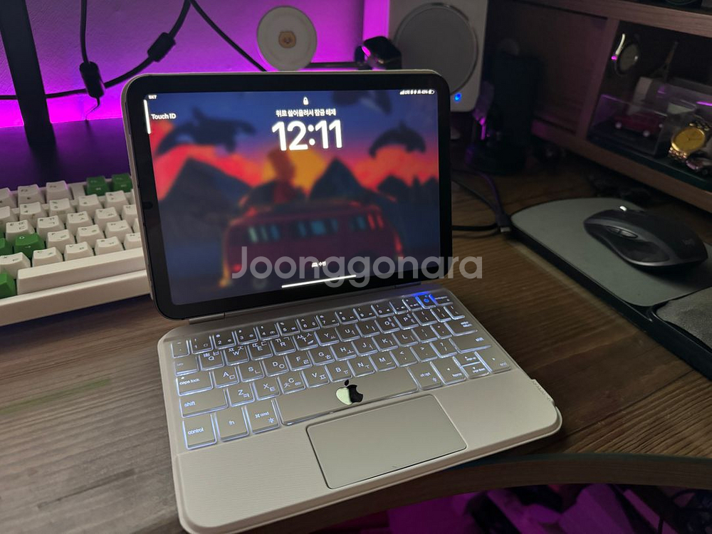 [아이패드 미니6] 256gb LTE애케플보험26년까지--4
