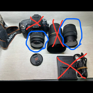 SONY 알파 A550용 시그마 28-70mm,번들렌즈