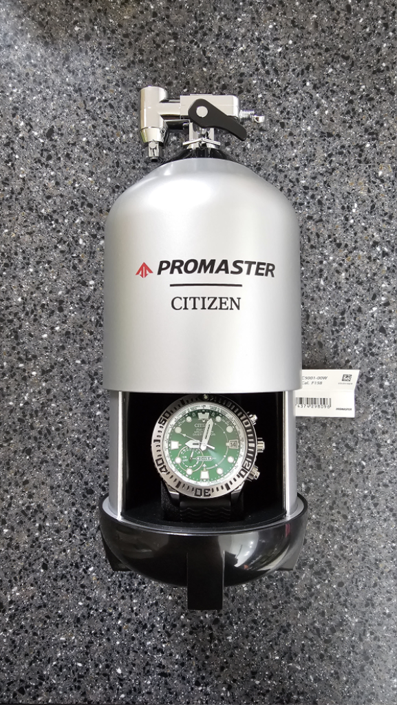 시티즌 GPS 새틀라이트 티타늄 프로마스터 다이버 시계
