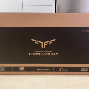 한성컴퓨터 TFG32U06FQ PRO 모니터 32인치