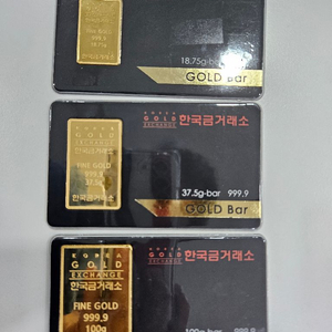 골드바 18.75g 37.5g 100g