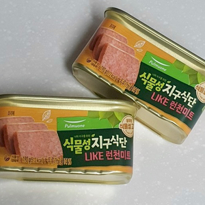 풀무원 식물성 비건 햄 (2캔)