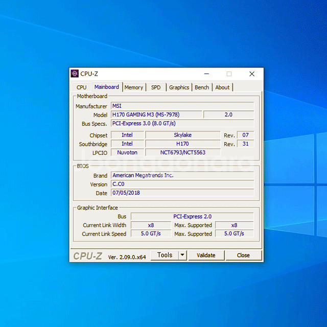 MSI H170 Gaming 6,7세대 보드팝니다--3