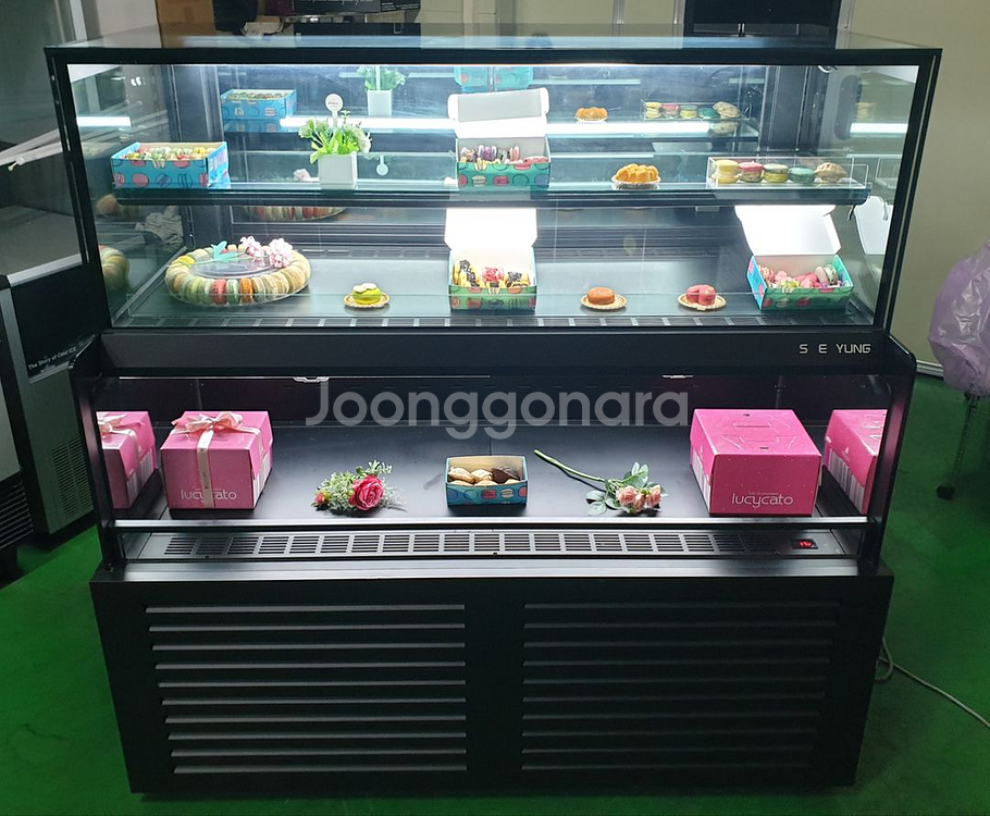 카페용 콤비 케익 디저트 베이커리 반찬 냉장 쇼케이스--1