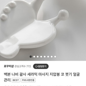 로꾸미샵 나비 괄사