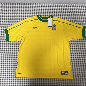 나이키 브라질1998 리이슈 유니폼 해외L 새상품