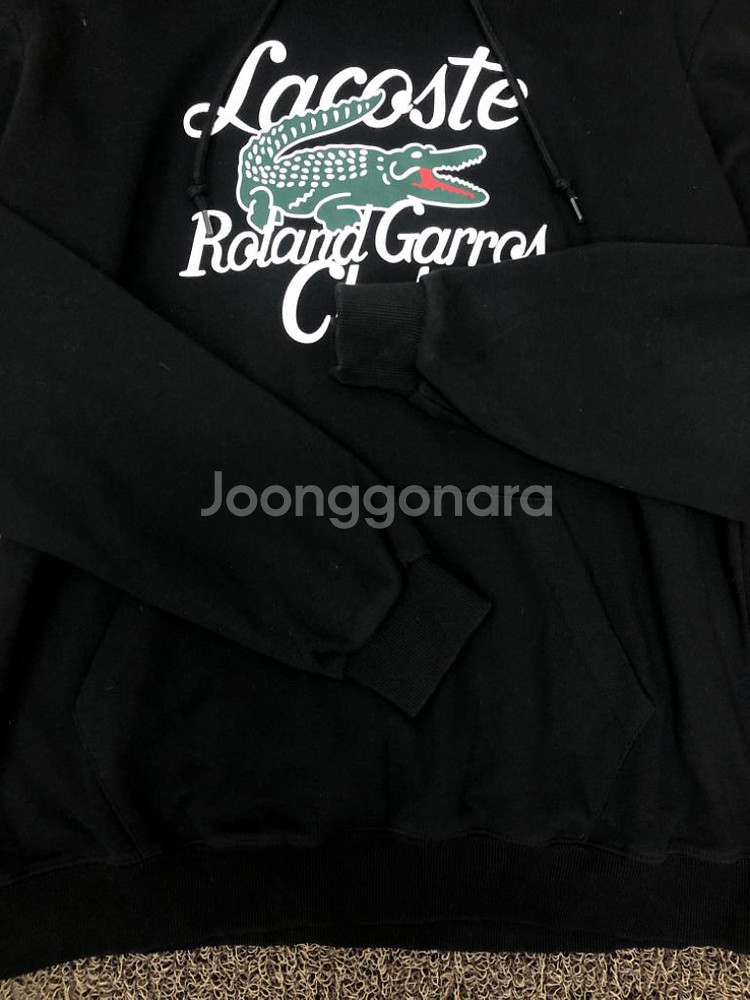 라코스테 롤랑가로스 후드티셔츠 테니스복 풀오버--4