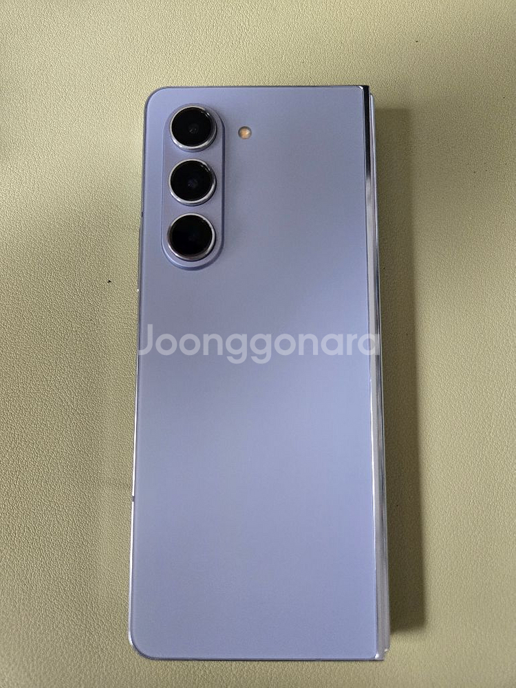 갤럭시Z폴드5 자급제 512GB 아이스블루 팝니다.--5