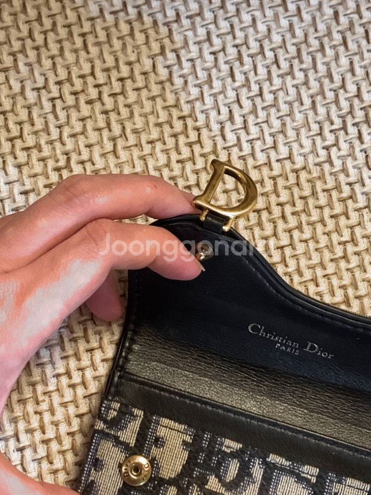 정품 디올카드지갑--1