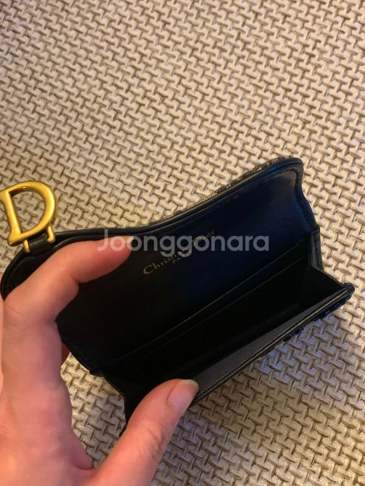 정품 디올카드지갑--2