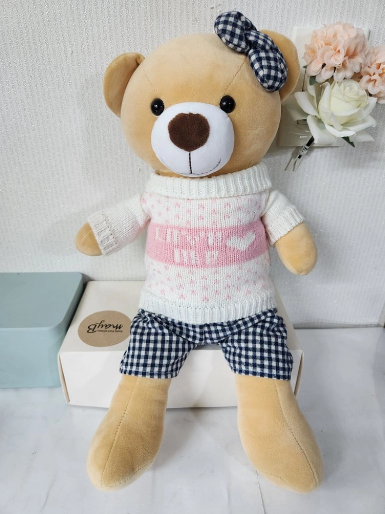 곰 인형*카멜색*(리본)[반택가능] 이미지