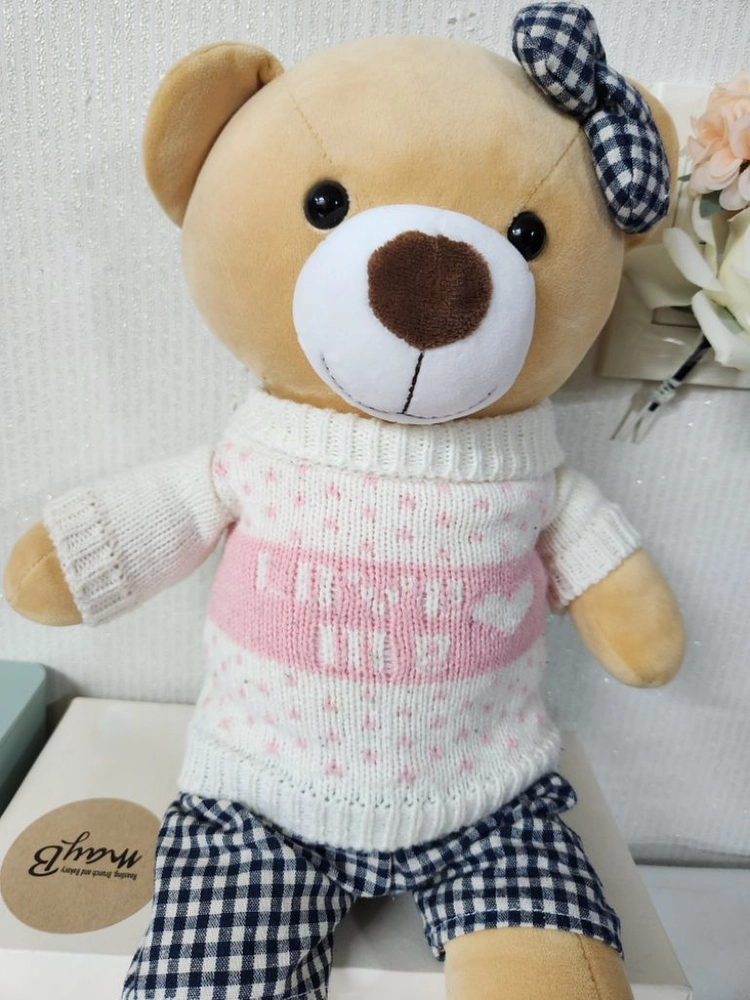곰 인형*카멜색*(리본)[반택가능] 이미지