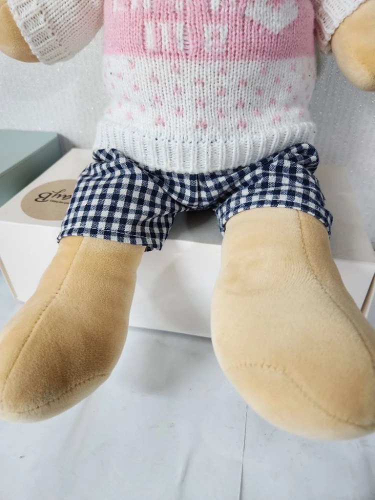 곰 인형*카멜색*(리본)[반택가능] 이미지
