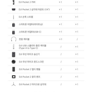 dji 오즈모 포켓2 크리에이터 콤보 삽니다