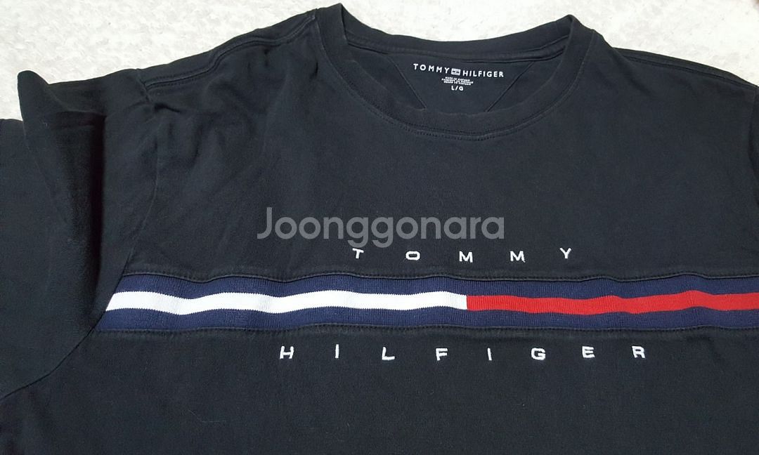 타미힐피거 남성 반팔티 100--2