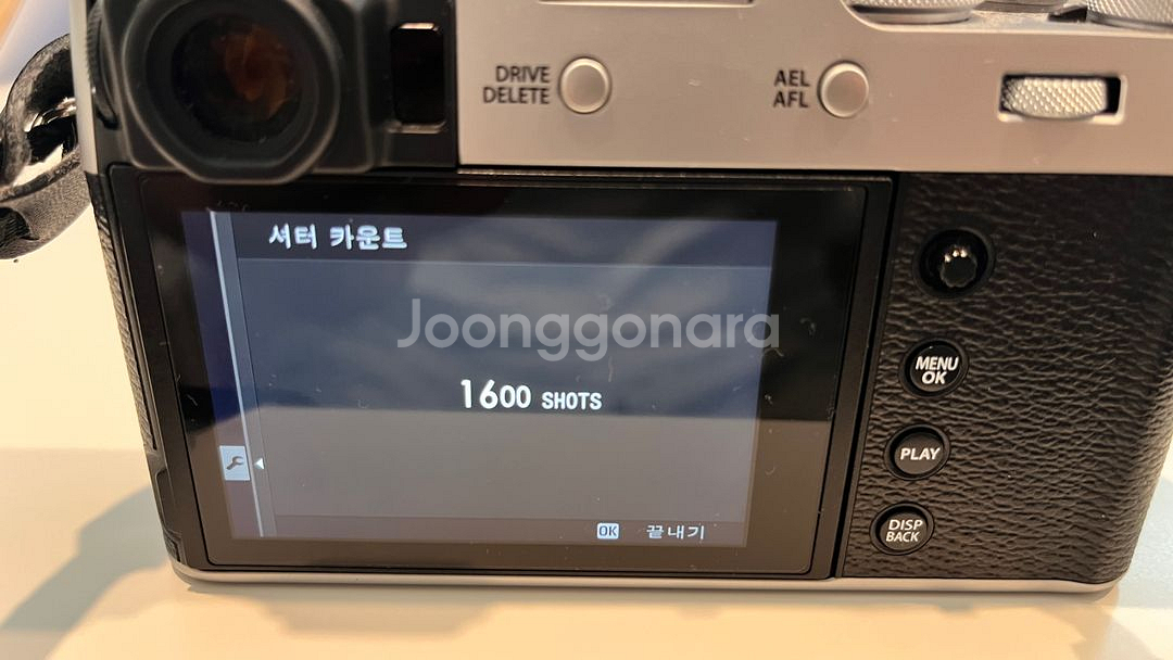 후지필름 x100v 실버 판매합니다--5