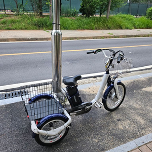 장수 전기 삼륜 자전거