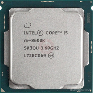 intel cpu i5 8600k