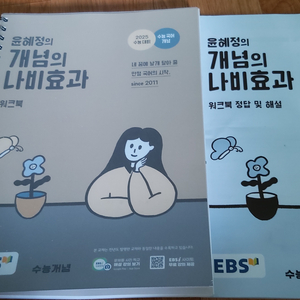2025 윤혜정 나비효과/개념,패턴,기출 새책