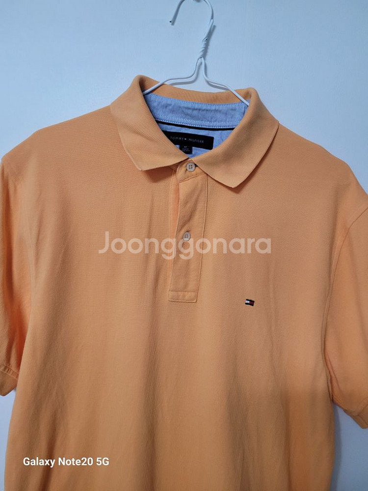 남성 타미힐피거 반팔 카라티셔츠 (100)--2