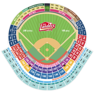 7월27일 SSG 두산 3루 의자지정석 통로 2/4연석