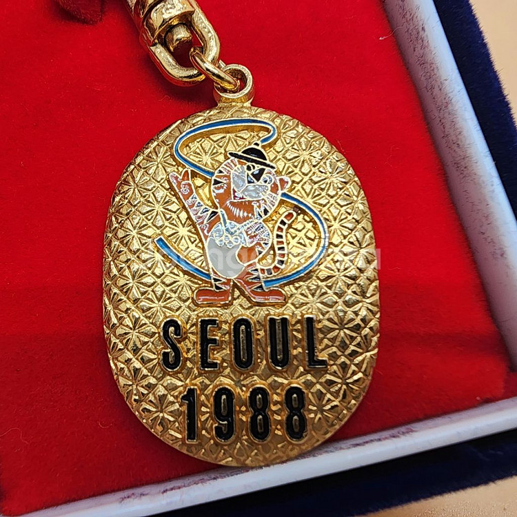 88올림픽 서율올림픽 올림픽기념품 키홀더 키링--2