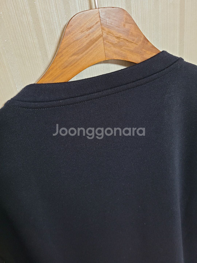 [100] 시스템옴므 네이비 스트라이프 반팔 티셔츠--4