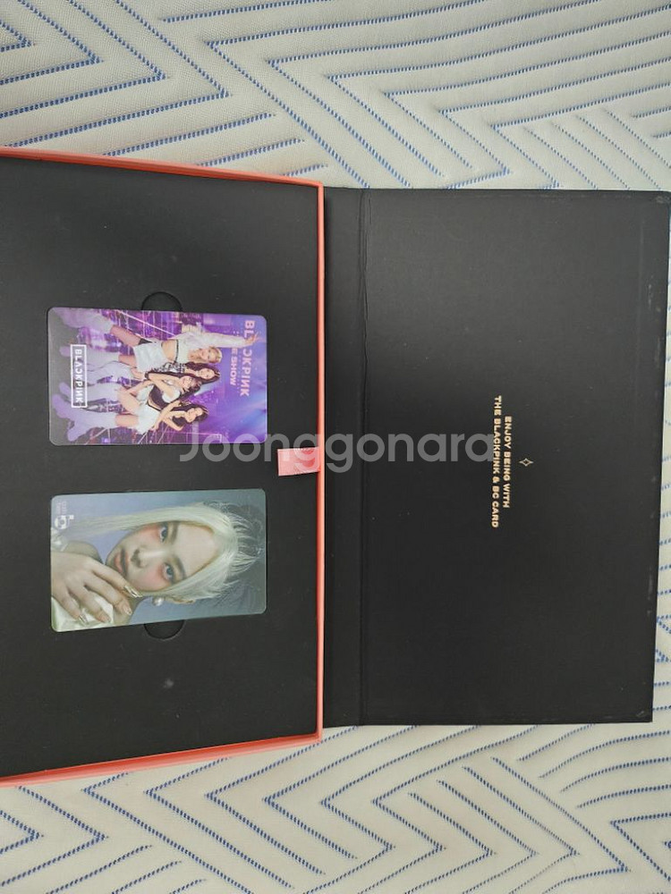 비씨카드 블랙핑크 한정판 포토카드 판매--1