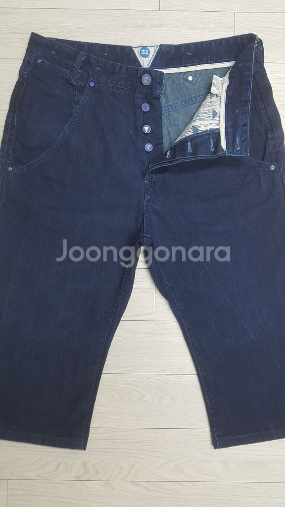 리바이스진(해외판) 7부청바지 33인치(No.479)--1