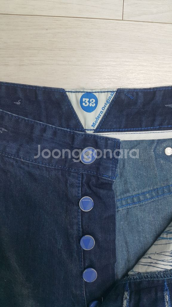 리바이스진(해외판) 7부청바지 33인치(No.479)--3