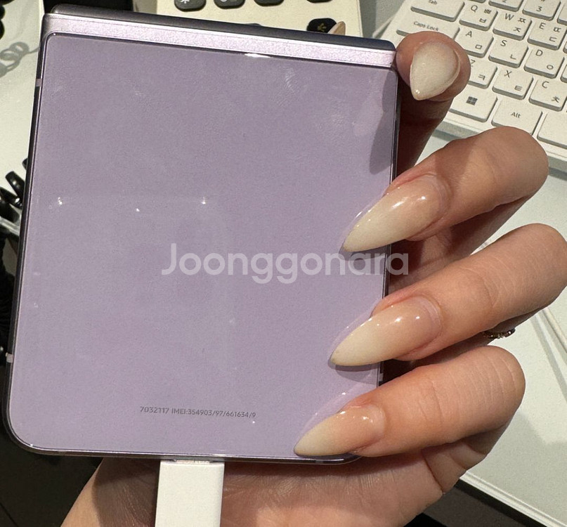 갤럭시 Z플립3 256GB 퍼플--1