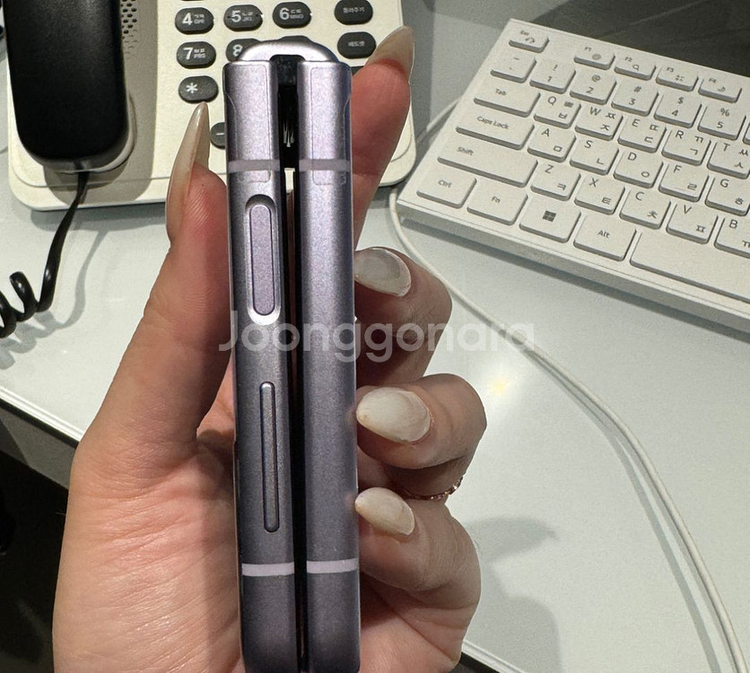 갤럭시 Z플립3 256GB 퍼플--3